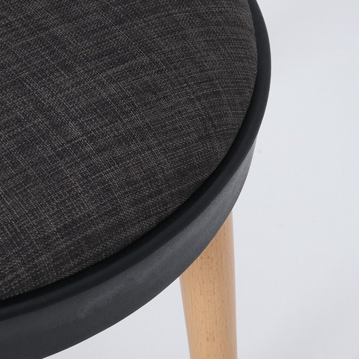 肯德基餐椅现代时尚简约ins创意商用软包垫靠背单人网红奶茶店椅