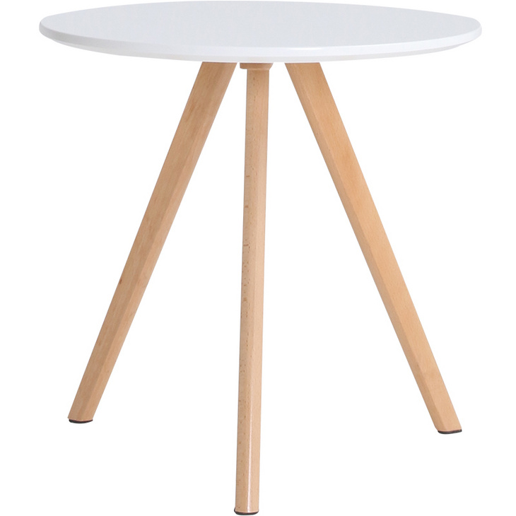 北欧小茶几简约现代创意白色阳台小圆桌圆形床头桌ins风沙发角几
