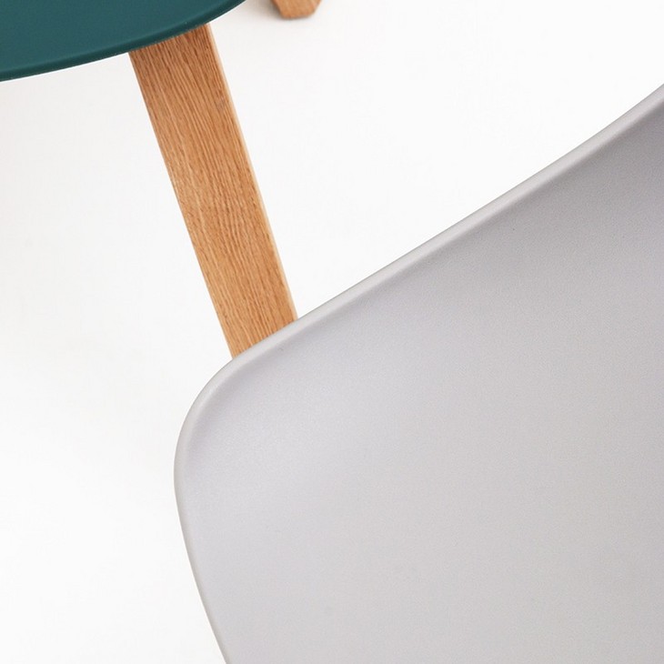 北欧餐椅简约个性时尚木质靠背休闲塑料餐厅创意组合ins家用椅子