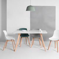 北欧简易餐桌白色木桌子长方形小户型简约家用西餐桌客厅餐桌椅
