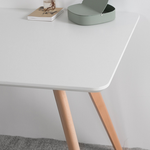 北欧简易餐桌白色木桌子长方形小户型简约家用西餐桌客厅餐桌椅