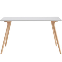 北欧简易餐桌白色木桌子长方形小户型简约家用西餐桌客厅餐桌椅