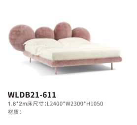 意式海绵双人床WLDB21-611