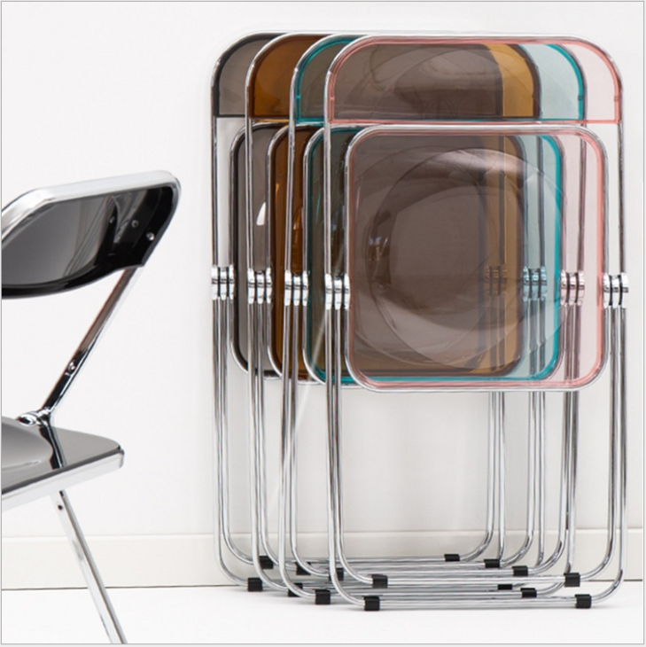 塑料折叠椅子便携颜色可定制