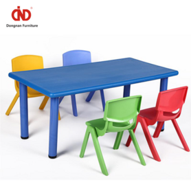学龄前儿童家具高品质彩色儿童幼儿园塑料桌