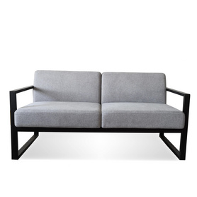 欧式风格框架相思坐垫灰色金属现代客厅沙发家居生活沙发家具Chesterfield沙发