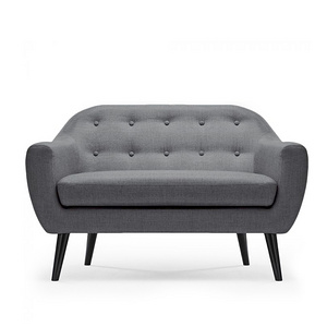 Laynsino休闲沙发客厅双人沙发椅子装饰客厅灰色现代沙发