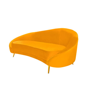 Laynsino现代客厅家具新设计的弯曲沙发3人座沙发
