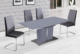 简约设计板式可拉伸折叠餐桌
