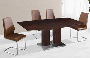现代简约板式可拉伸折叠餐桌