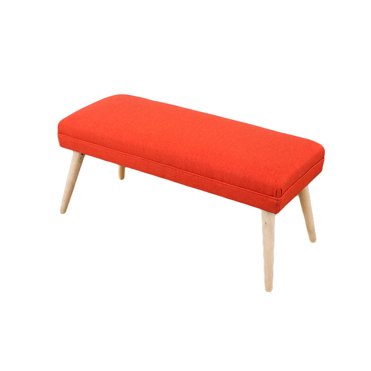 现代风格等亚克力橙色 3-Seater 沙发长凳