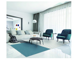 比利时范德维尔编制恒美系列超柔涤纶地毯