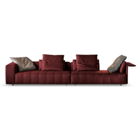 沙发小户型轻奢意式极简多人沙发XQ327-2