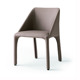 现代简约设计师款餐椅皮单椅 梳妆椅书椅XQ068-13