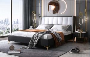 现代轻奢卧室双人床A43
