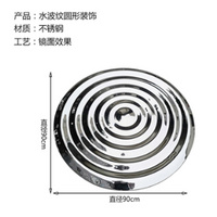 镜面不锈钢水波纹盘