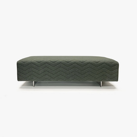 磨砂绗缝皮长坐凳-LD2190J02-1F
