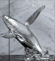 玻璃钢鲸鱼摆件