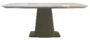 波西塔诺立领长餐桌2米-大理石台面