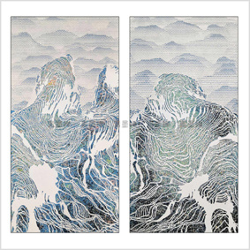 ​立体雕刻砂岩画  可接定制