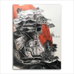 立体雕刻砂岩画  可接定制