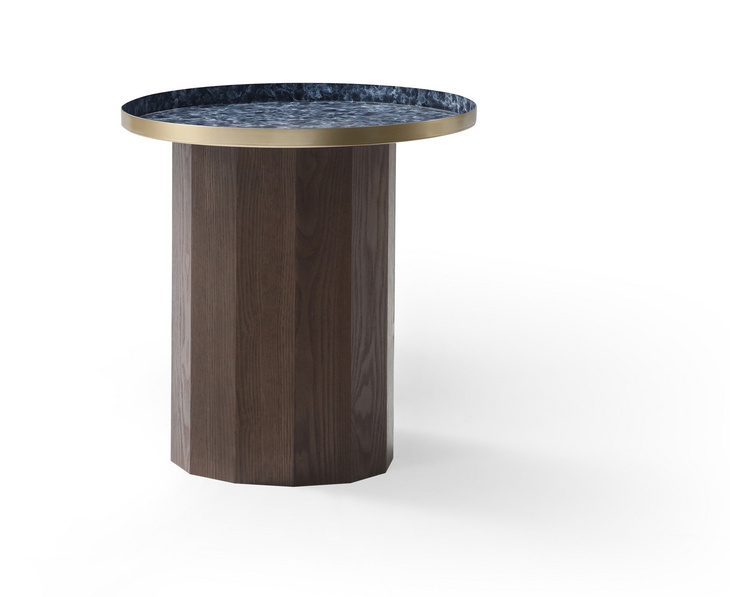 TRAY PILLAR SIDE TABLE / ST-2021- M03BL