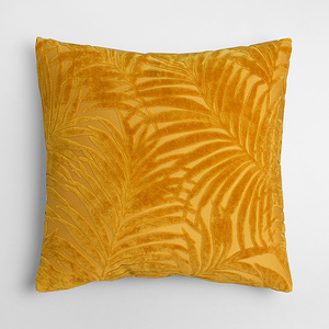 SKJG瓦伊拉割绒抱枕（鹅黄）50x50