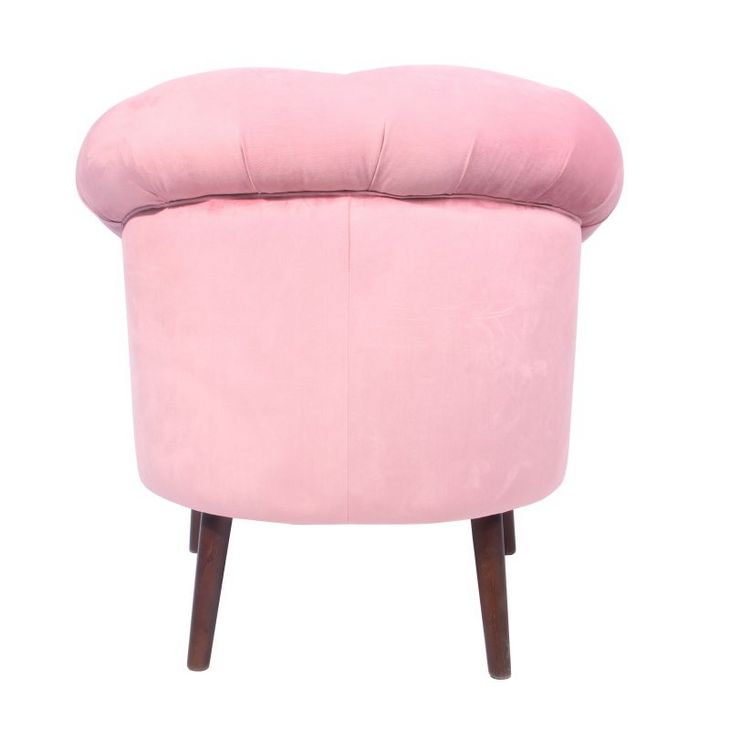 新款美式轻奢弧形单人沙发服装店客厅丝绒布艺
