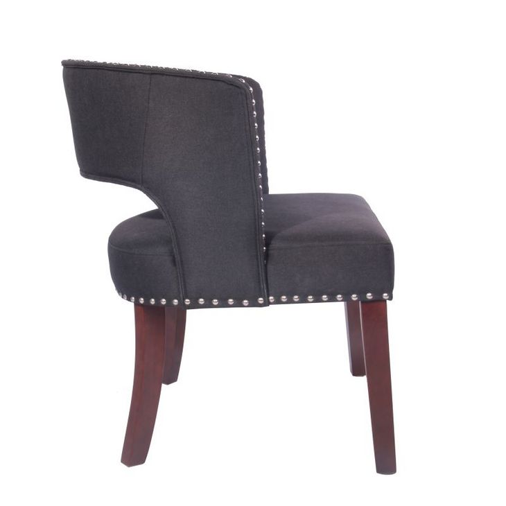 美式实木软包休闲椅客厅咖啡厅北欧式椅子2028