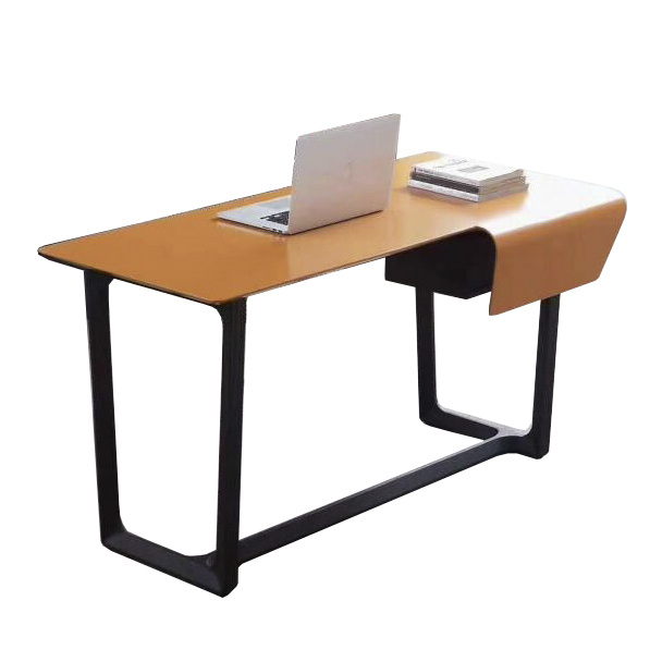 现代意式极简烤漆书桌