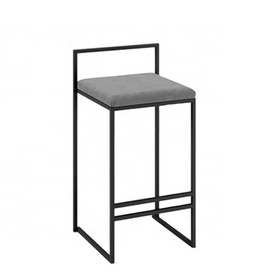 2022 New High metal chairs for counter bar stool bar height chair