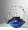 克莱因蓝玻璃茶壶 SD-22GS0212