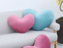Heart decoration pillow