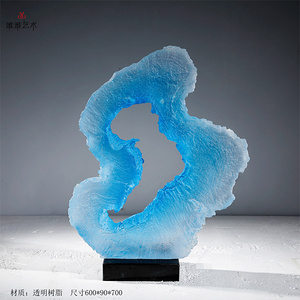 透明树脂雕塑