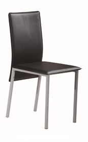 简约设计皮制金属餐椅多色可选