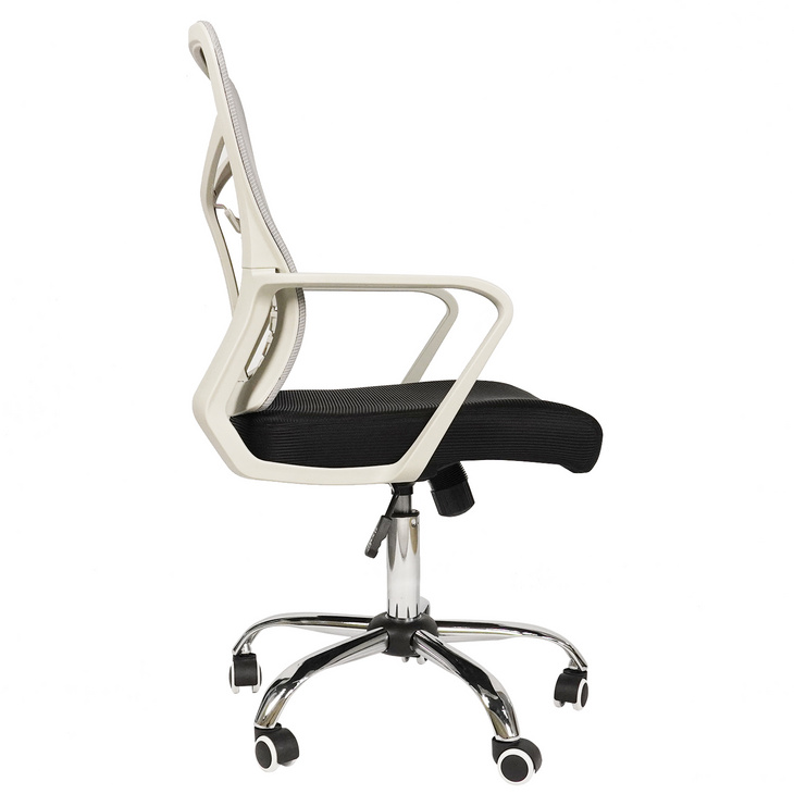 ergonomic office mesh chair 6702A6B2 with chromed base