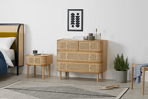 surface rattan cabinet