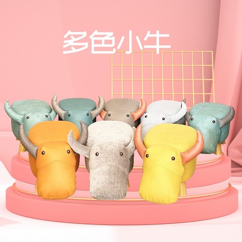 布艺动物系列软包凳