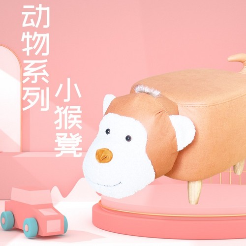 布藝動(dòng)物系列軟包凳