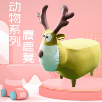 布藝動(dòng)物系列軟包凳
