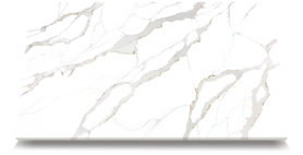 WG519 鎏金白 石英石家具台面