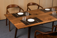 Julian Walnut Dining Table丨朱利安黑胡桃餐桌