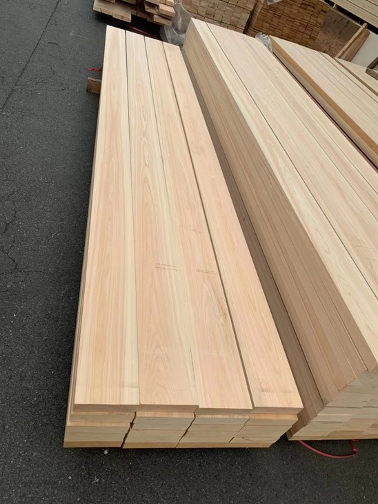 日本桧木实木板材直拼板指接板原木各种成品