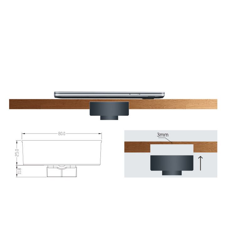 E506隐藏式无线充电器
