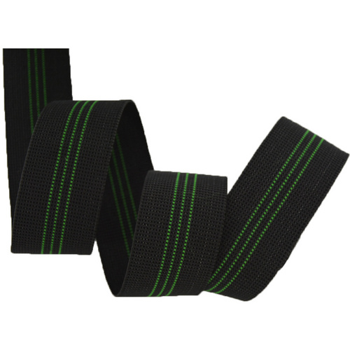 Black color Sofa elastic webbing tape