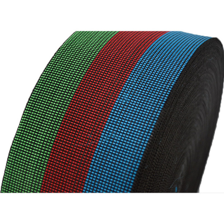 Colorful Sofa elastic webbing tape