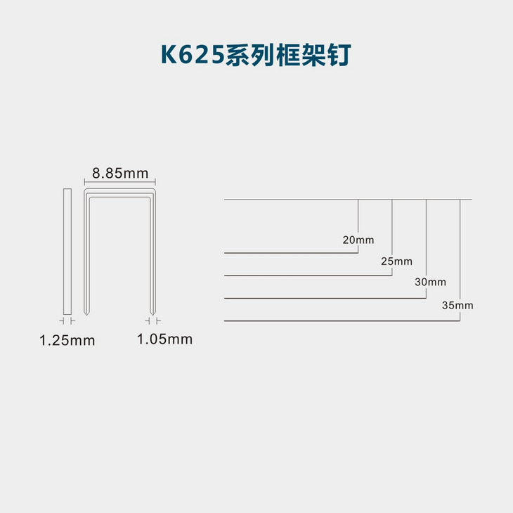 K625系列框架钉