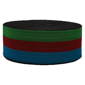 Colorful Sofa elastic webbing tape