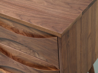11A-BS-01W bed side table  besides 床頭柜 黑胡桃 Walnut