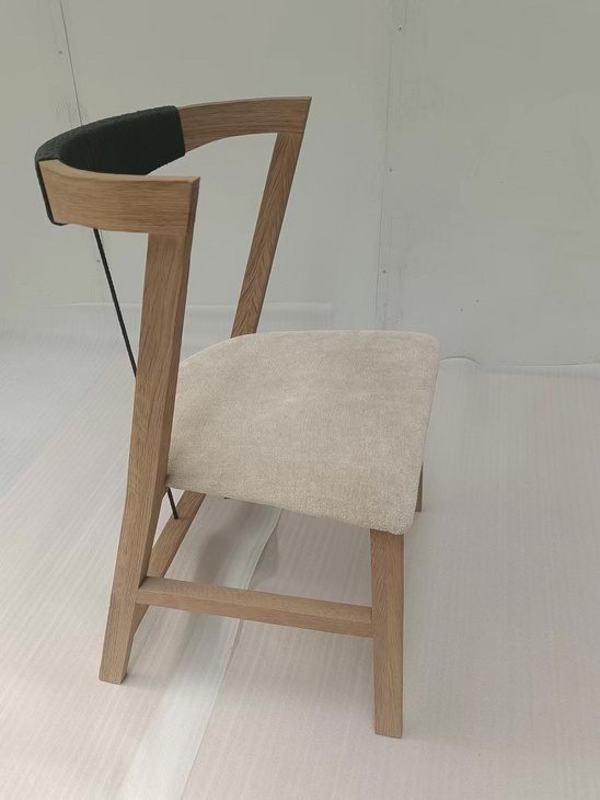 CH-100 Chair oak 编绳餐椅 dinning chair oak 白橡